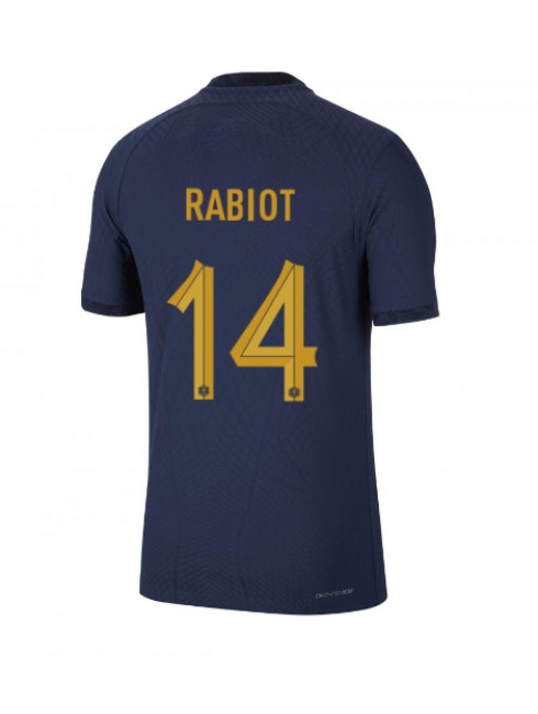 Frankreich Adrien Rabiot #14 Heimtrikot WM 2022 Kurzarm